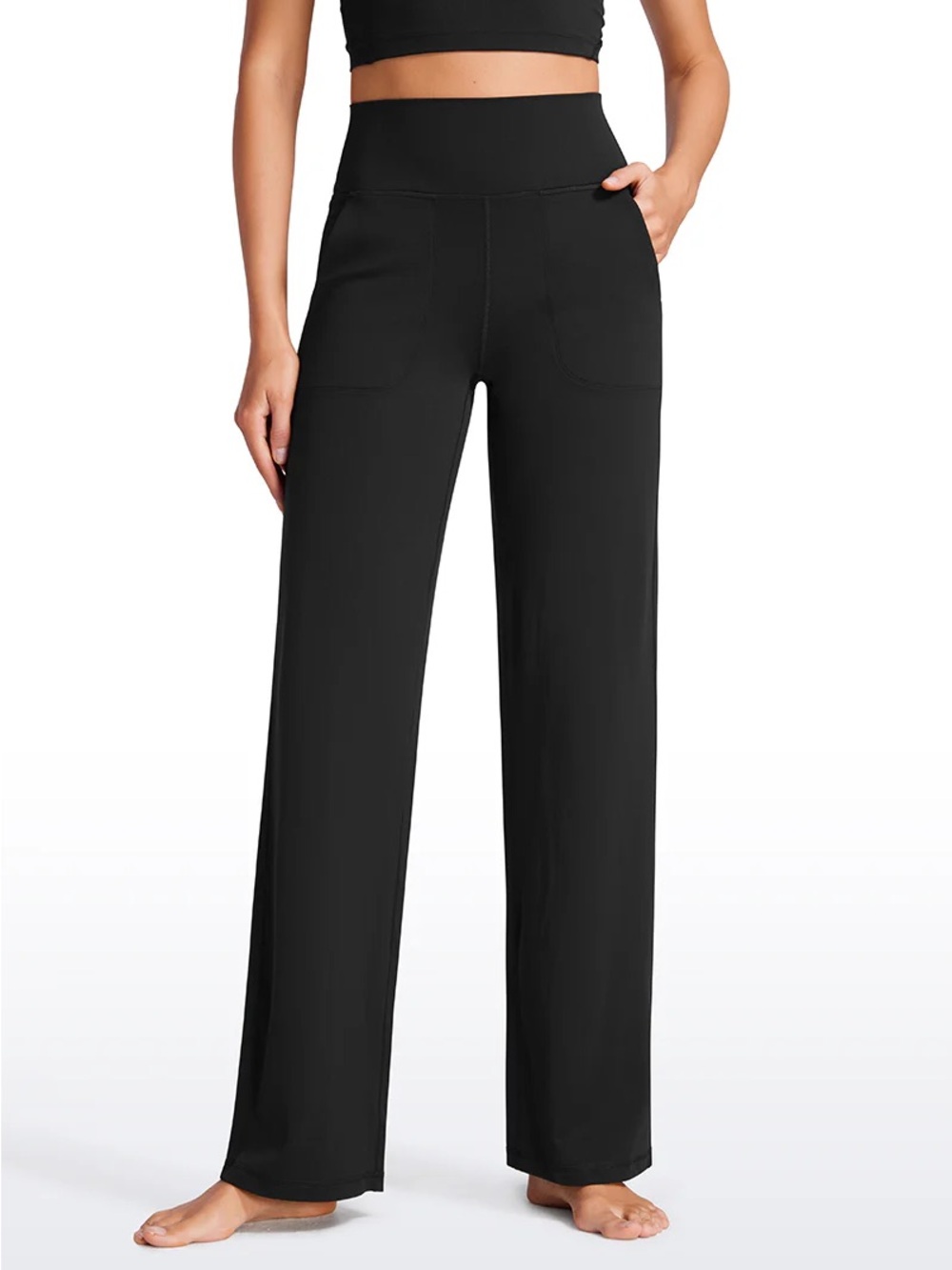 CRZ YOGA Butterluxe High Rise Wide Leg •NWOT•